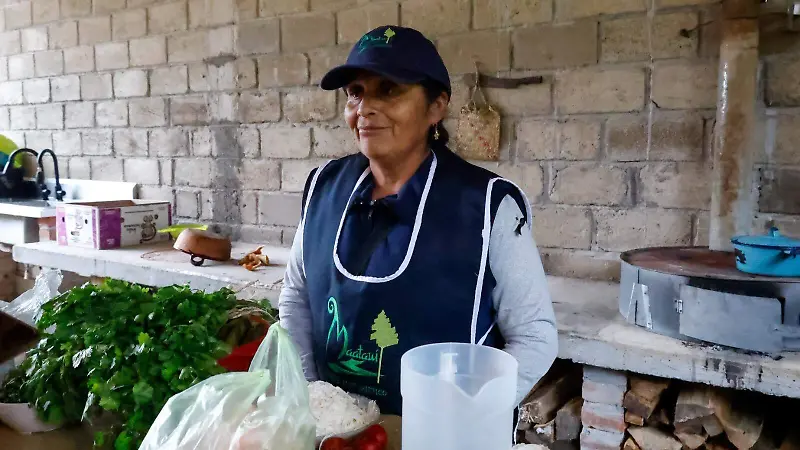 Platillos con pocos ingredientes en la comunidad Matlazinca 